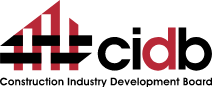 CIDB logo in red on a transparent background